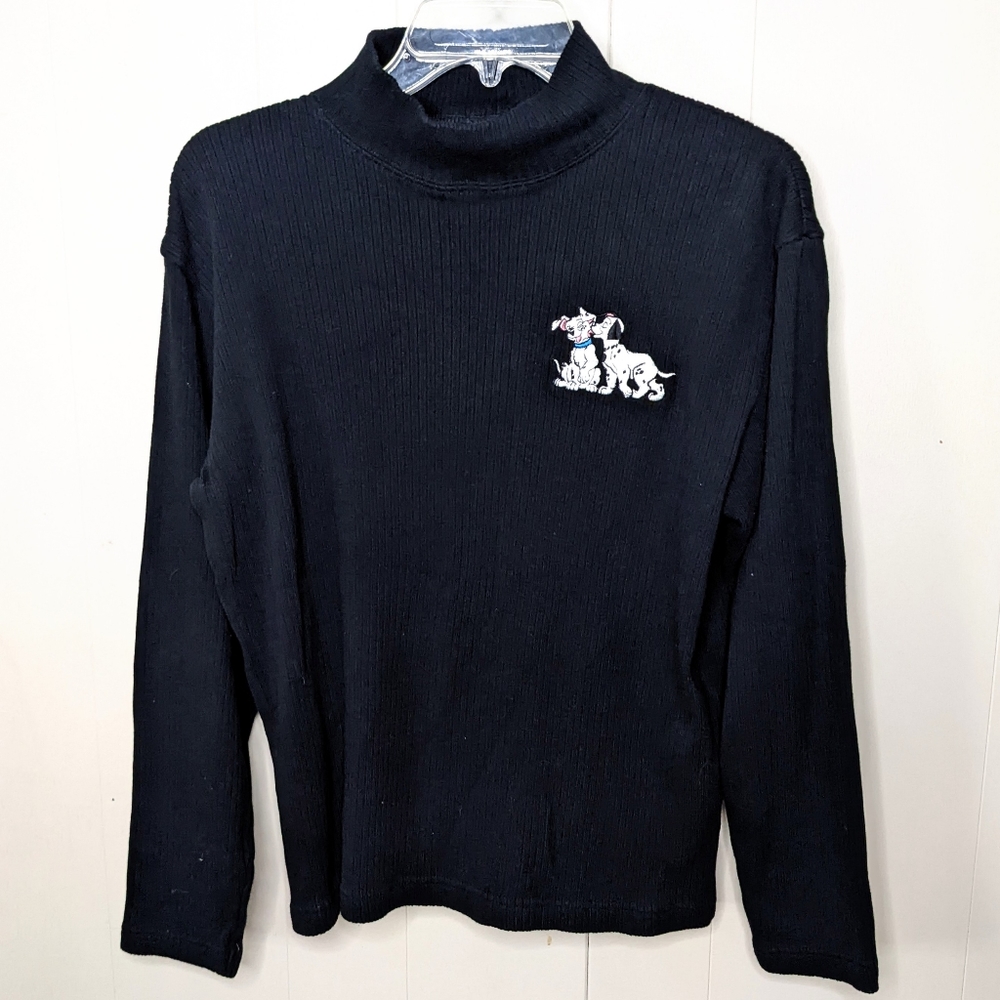 VTG 101 Dalmatians Long sleeve Turtle Neck